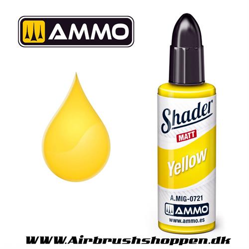 AMIG 0721  YELLOW - SHADER MATT - 10 ML